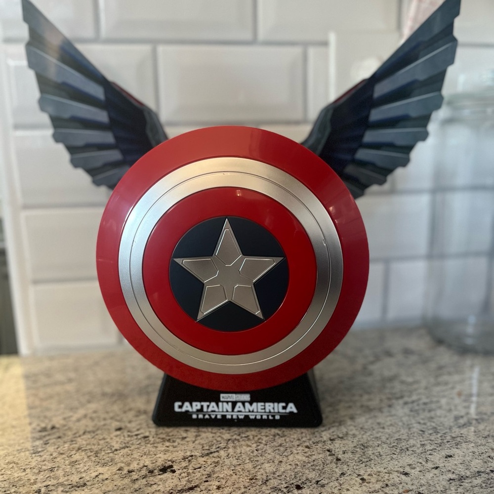 Captain America New World Winged Shield Popcorn Bucket - Limited Edition